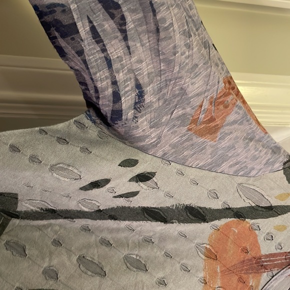 Jess & Jane 3/4 sleeve top - size large - Picture 4 of 5